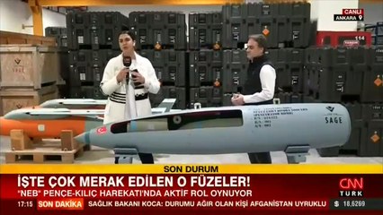 CNN TÜRK ekibi görüntüledi: İşte çok merak edilen o füzeler!