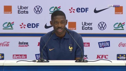  #beINFWC2022 ️ Ousmane Dembélé : "J'aime la bonne ambiance"