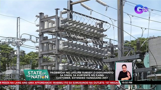 Pagbibigay ng lifeline subsidy o diskuwento sa singil sa kuryente ng ilang customer, extended hanggang 2051 | SONA