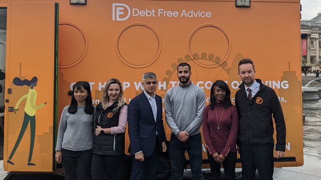 Mayor and Debt Free Advice launch mobile advice bus to bring free cost of living support to struggling Londoners