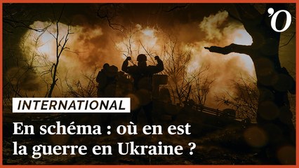 En schéma: où en est la guerre en Ukraine?