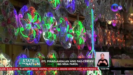 DTI, pinag-aaralan ang pag-certify ng mga parol | SONA
