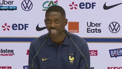 Ousmane Dembélé sur son rôle chez les Bleus