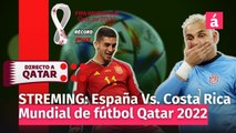 España vs Costa Rica: Relatos y comentarios del partido