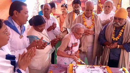 video श्री सत्य सांई समिति ने मनाया सत्य सांई महराज का जन्मोत्सव