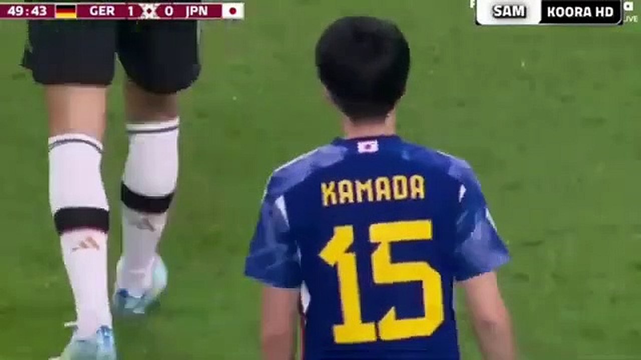 اهداف المانيا واليابان اليوم 2-1 اليابان تدمر الألمان-- ملخص مباراة ألمانيا واليابان اليوم