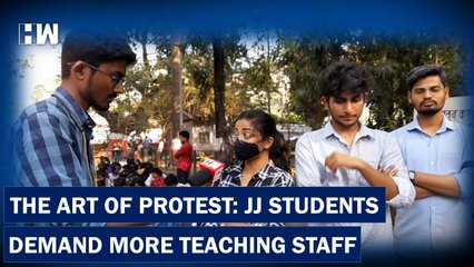 "If we don't suffer future batches will": JJ Student | School Of Arts | Mumbai | Students Protest