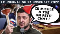 Ukraine : Zelensky et la dose de trop ? - JT du mercredi 23 novembre 2022