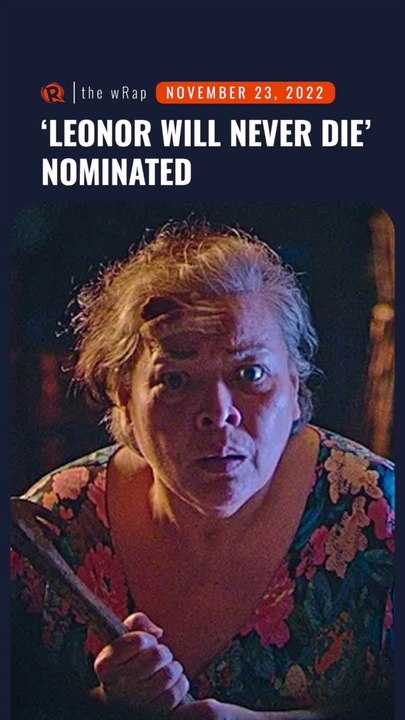 ‘Leonor Will Never Die’ nominated for best int’l film at 2023 Spirit Awards