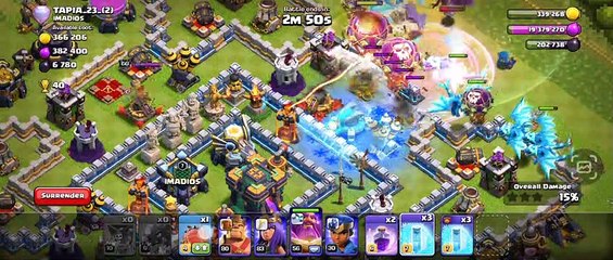 Th14 Full 3 star attack strategy - Clash of Clans