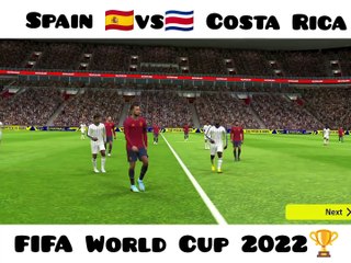 Spain vs Costa Rica FIFA World Cup 2022.