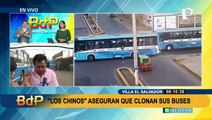 Ante innumerables accidentes: 'Los Chinos' rechazan denuncias y aseguran que 'piratas' clonan sus buses
