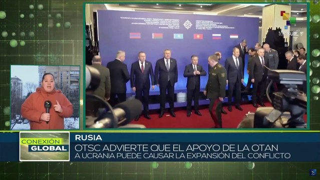 La OTSC advierte que el apoyo de la OTAN a Ucrania puede causar una expansión del conflicto