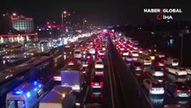İstanbulluların trafik çilesi bitmiyor: Yüzde 90 seviyesine ulaştı