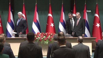 Cumhurbaşkanı Erdoğan: " Gıda güvenliğinin küresel gündemin üst sıralarında yer aldığı bir dönemde, TİKA'nın Küba'da tarımsal kalkınma alanındaki...
