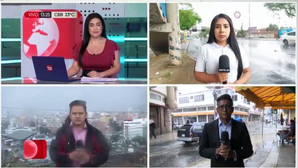 Llueve en Cochabamba, ciudadanos reciben con agrado el cambio del clima