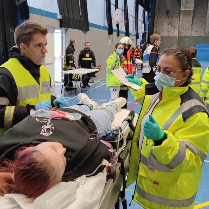Exercice attentat au lycée Louis Aragon d'Héricourt