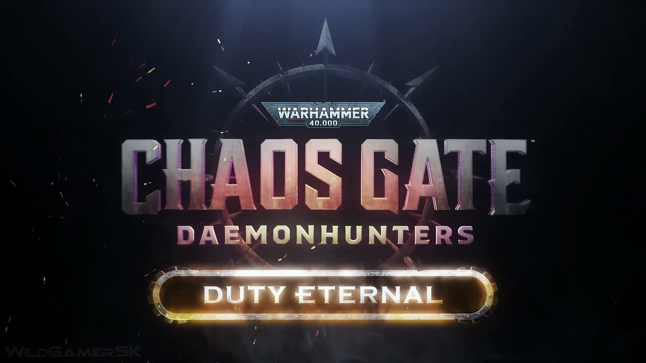 WARHAMMER 40K CHAOS GATE DAEMONHUNTERS "Duty Eternal" Official Reveal Trailer (2022) 4K