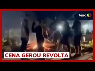 Pai preso em bloqueio bolsonarista no MT se desespera: "Meu filho vai perder o olho"