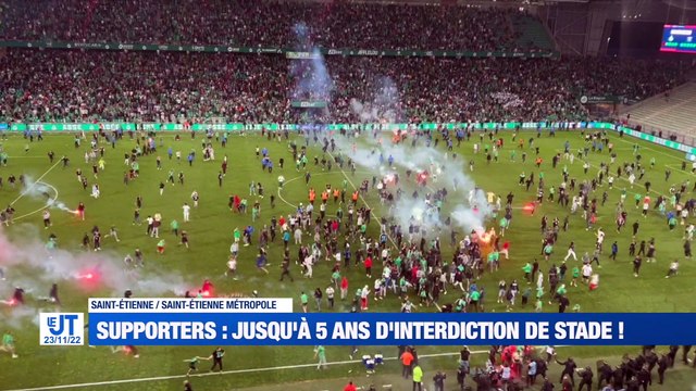À la UNE : une entreprise ligérienne accompagne les Bleus / Jusqu'à 5 ans d'interdiction de stade après les débordements / Le maire de Saint-Chamond rencontre Emmanuel Macron / Et puis les enfants défendent leurs droits à Saint-Etienne.