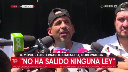 “El tema de la fecha (del Censo) es el concho, no vendría a ser lo determinante”, dice Camacho