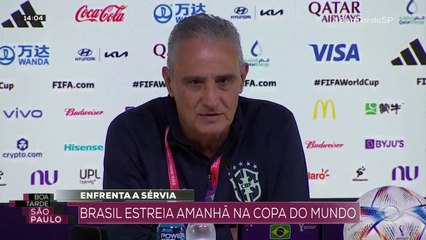 Falta pouco para a estreia da Seleção Brasileira na Copa 23/11/2022 15:56:51