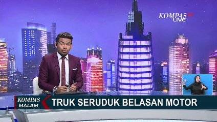 Kronologi Truk Seruduk Belasan Motor yang Terparkir Hingga Para Pengemudi Alami Luka-Luka