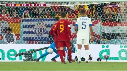 Spain VS Costarica 7-0 | اهداف مباراة اسبانيا و كوستاريكا