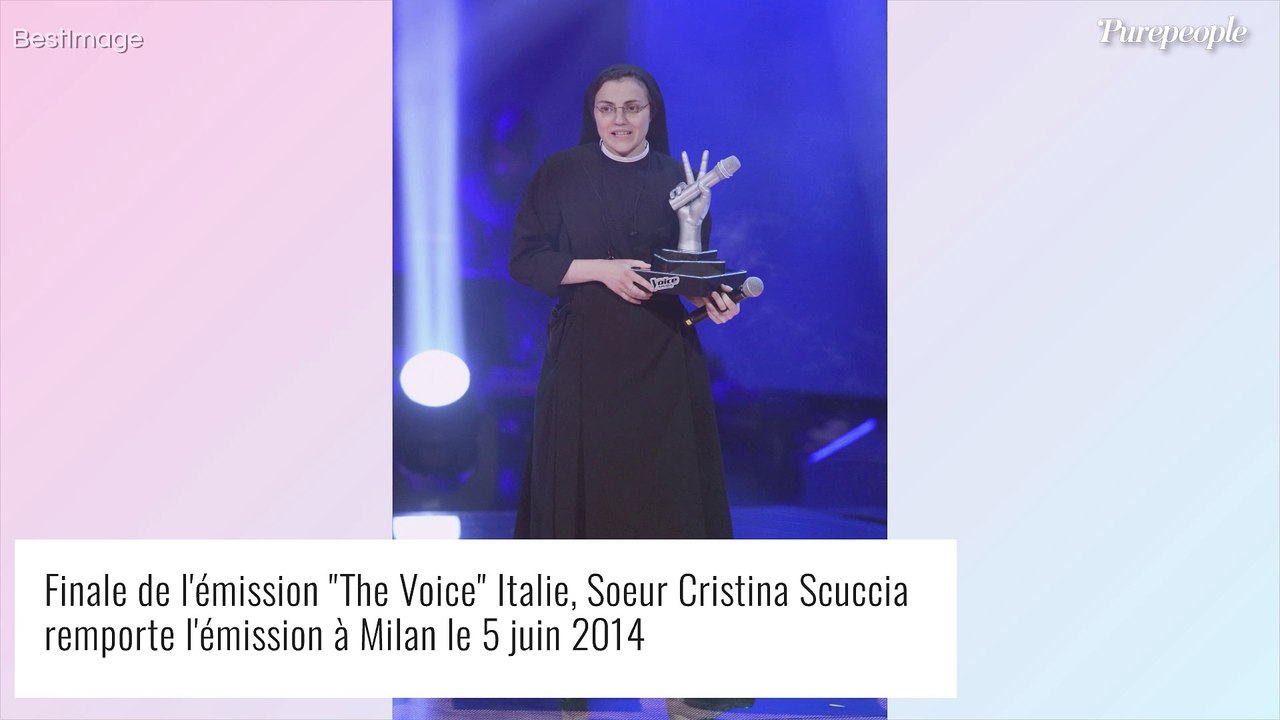 The Voice : Soeur Cristina complètement métamorphosée, la gagnante italienne n'est plus bonne soeur !