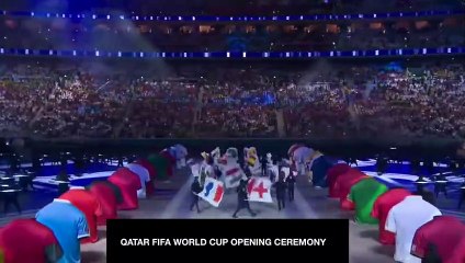 QATAR WORLD CUP OPENING CEREMONY 2022