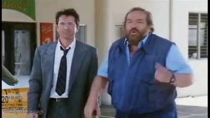 UN PIEDE IN PARADISO Bud Spencer e Carol Alt