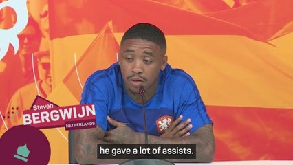 Download Video: FOOTBALL: FIFA World Cup: Bergwijn welcomes return of talisman Depay