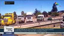 Temas del Día 23-11: Camioneros chilenos participan de tercera jornada de paro indefinido