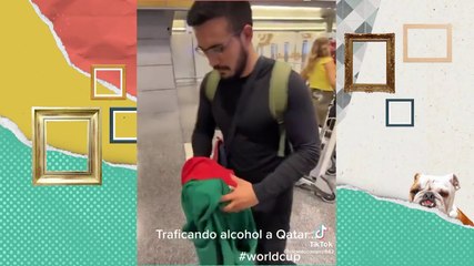 ¡Mexicano metió alcohol a Qatar! - Almohadazo Casero