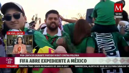 La FIFA abre expediente a México por los cánticos de sus aficionados