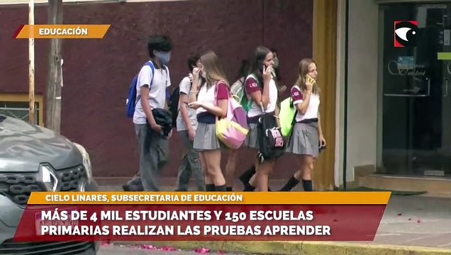 Más de 4 mil estudiantes y 150 escuelas primarias realizan las pruebas aprender