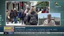 Economía argentina crece en el superávit comercial y el número de las exportaciones