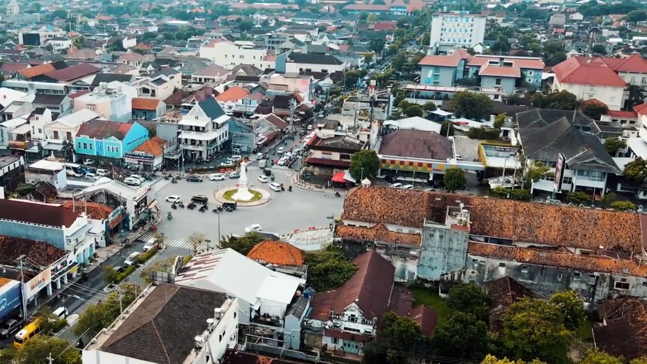 Drone View Yogyakarta