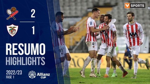 Highlights: Leixões SC 2-1 Santa Clara (Taça da Liga 22/23 - Fase 3 - Jornada 2)