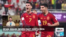 Spain smash seven past Costa Rica : Ferran Torres scores twice in emphatic win