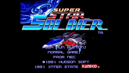 Super Star Soldier (TurboGrafx-16) Complete - No Deaths