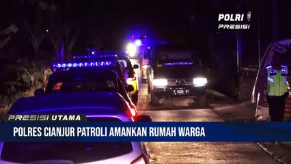 Polres Cianjur Gelar Patroli Malam Cegah Pencurian Rumah Warga