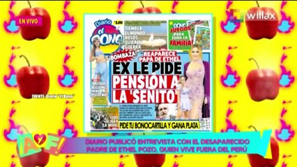 Ethel Pozo Jorge Pozo pidi dinero pero abogado responde que no dar ni un sol video