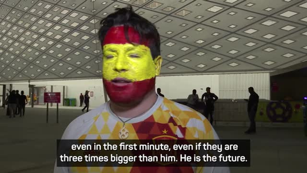 Fans on all sides impressed as Spain demolish Costa Rica