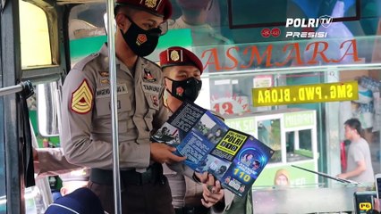 Polres Grobogan Polda Jawa Tengah melaksanakan sosialisasi Layanan Call Center 110 Polri