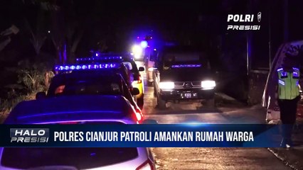 Polres Cianjur Gelar Patroli Malam Cegah Pencurian Rumah Warga