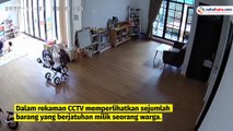 Rekaman CCTV Saat Detik detik Gempa di Cianjur