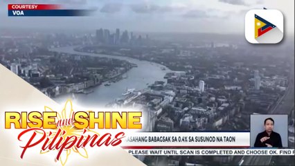 Ekonomiya ng Britanya, inaasahang babagsak sa 0.4% sa susunod na taon