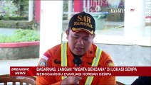 Evakuasi Korban Terganggu, Basarnas: Jangan Berwisata Bencana di Lokasi Gempa!
