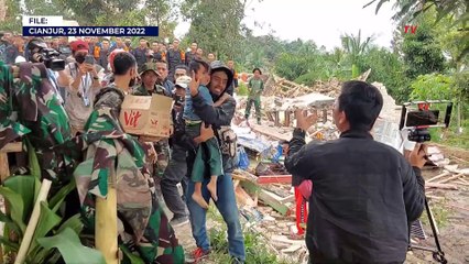 Ini Proses Penyelamatan Azka, Bocah Cianjur yang Dievakuasi dalam Kondisi Hidup